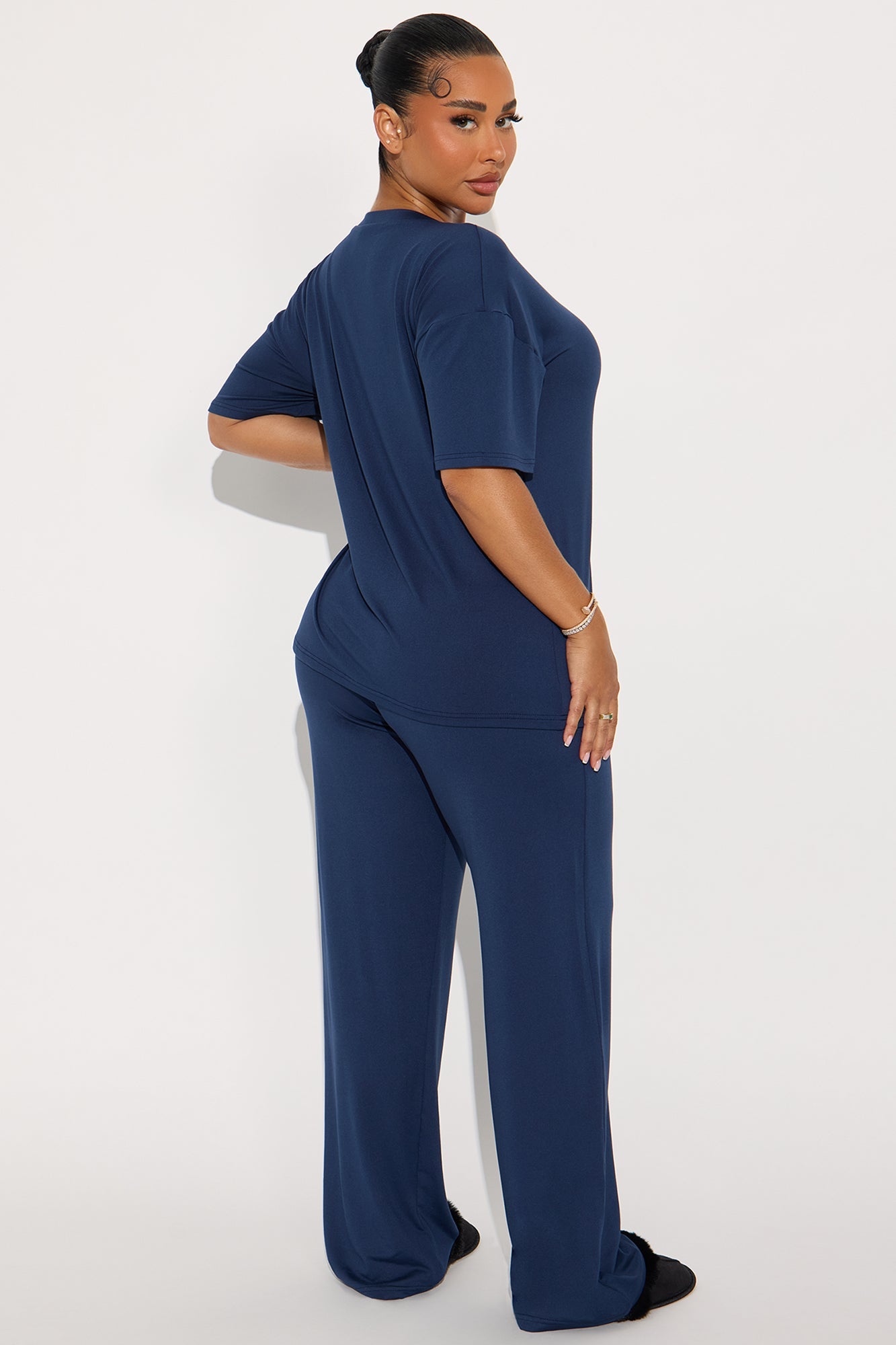 Relax Mood PJ Pant Set - Navy