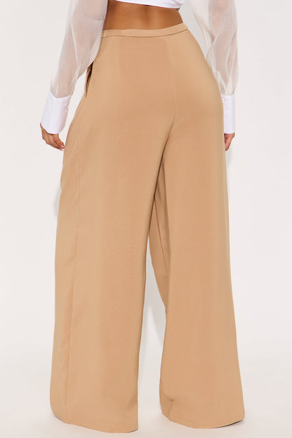 Office Meetings Trouser Pant 31″ - Camel