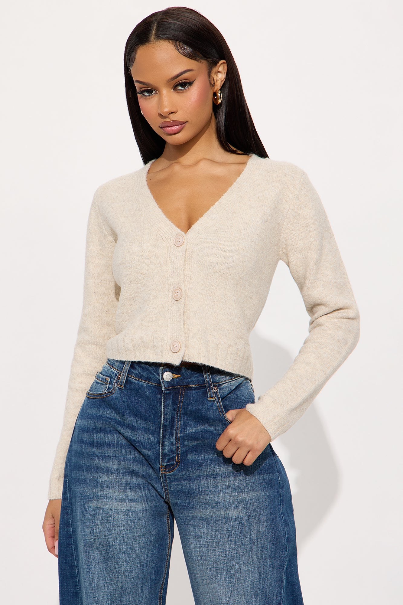 Warm Me Up Cardigan - Taupe