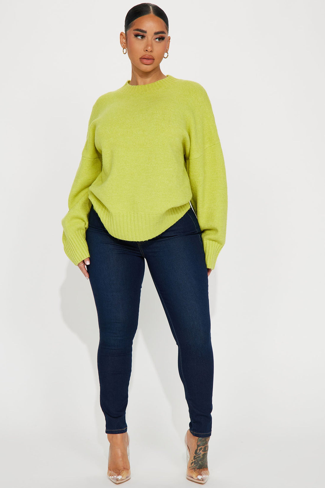 Laylin Sweater - Lime