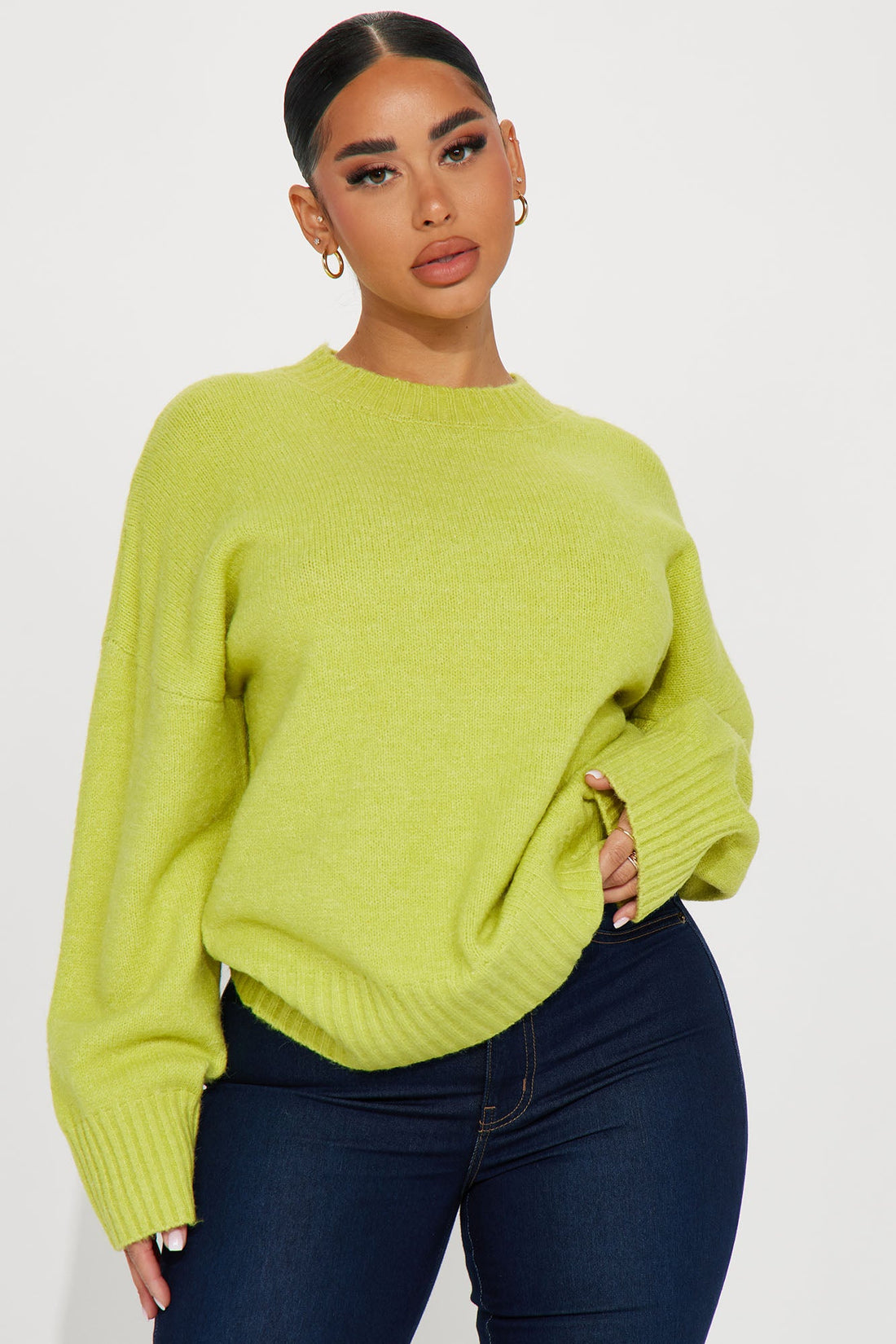 Laylin Sweater - Lime