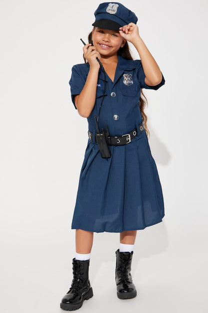 Mini Police Officer Costume - Navy