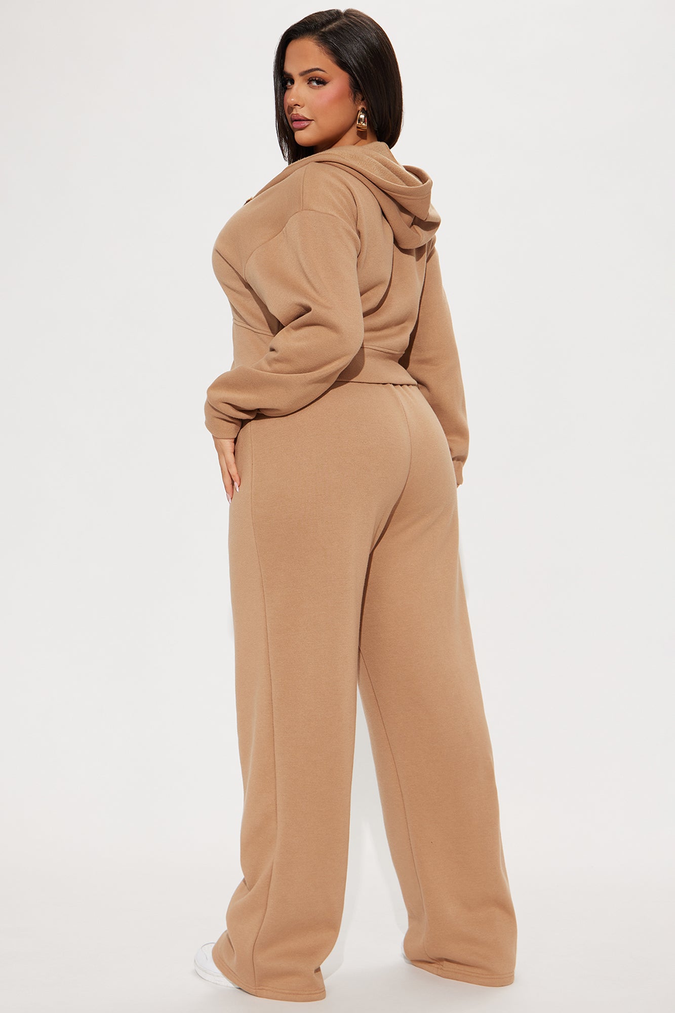 Lumi Fleece Pant Set - Camel