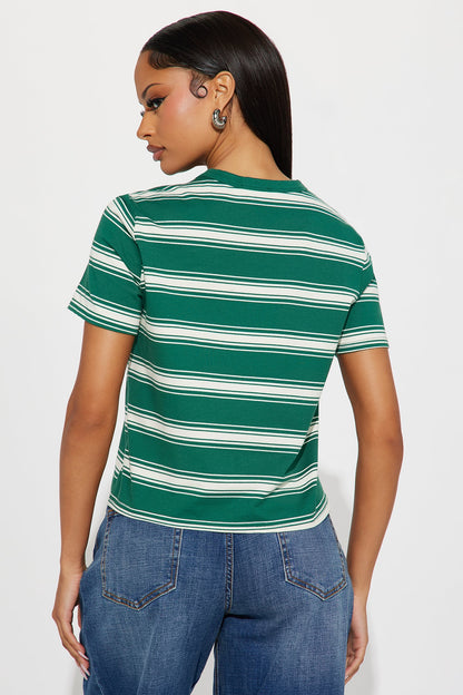 Lamia Short Sleeve T-Shirt - Green/combo