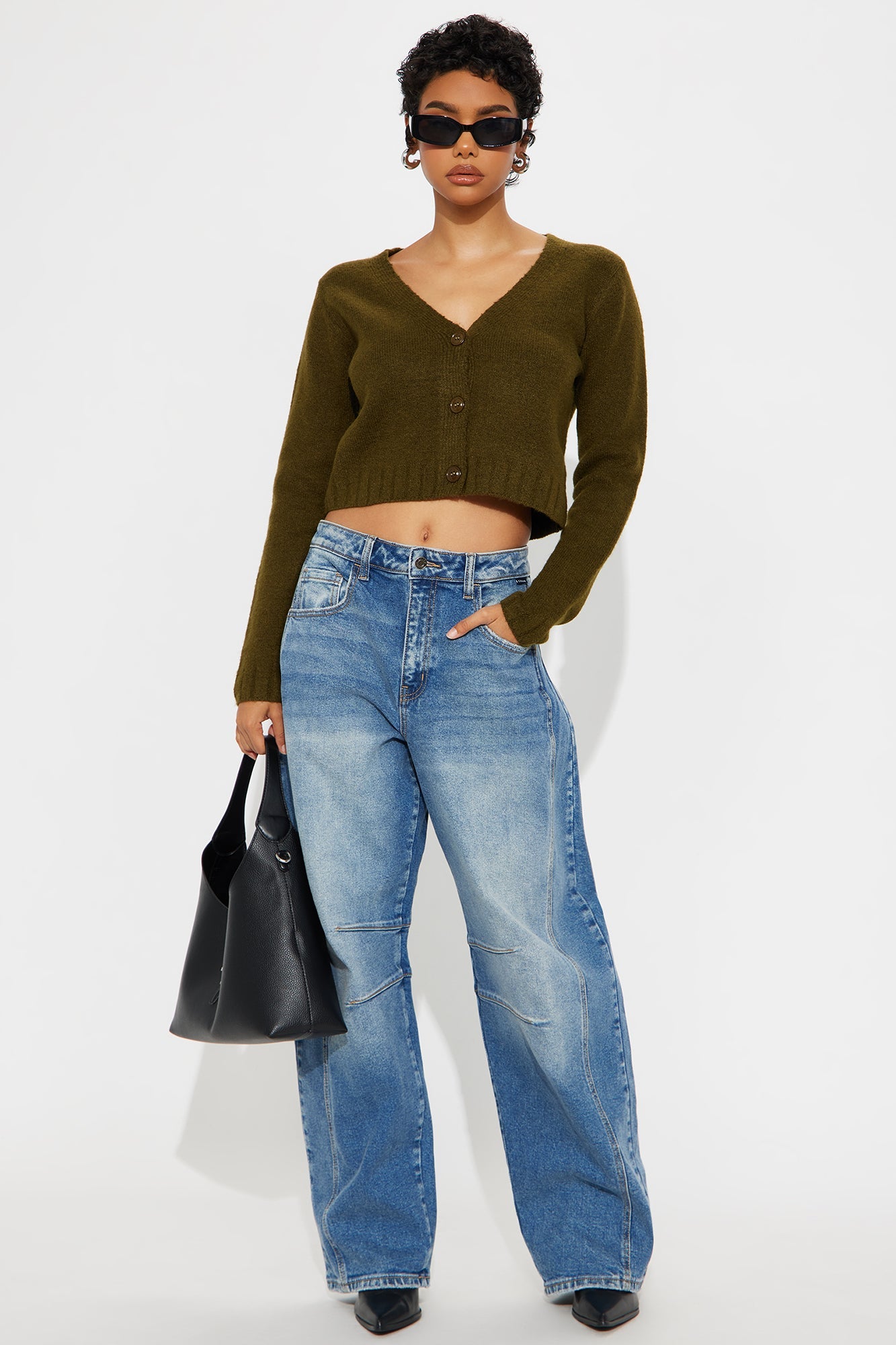 Warm Me Up Cardigan - Olive