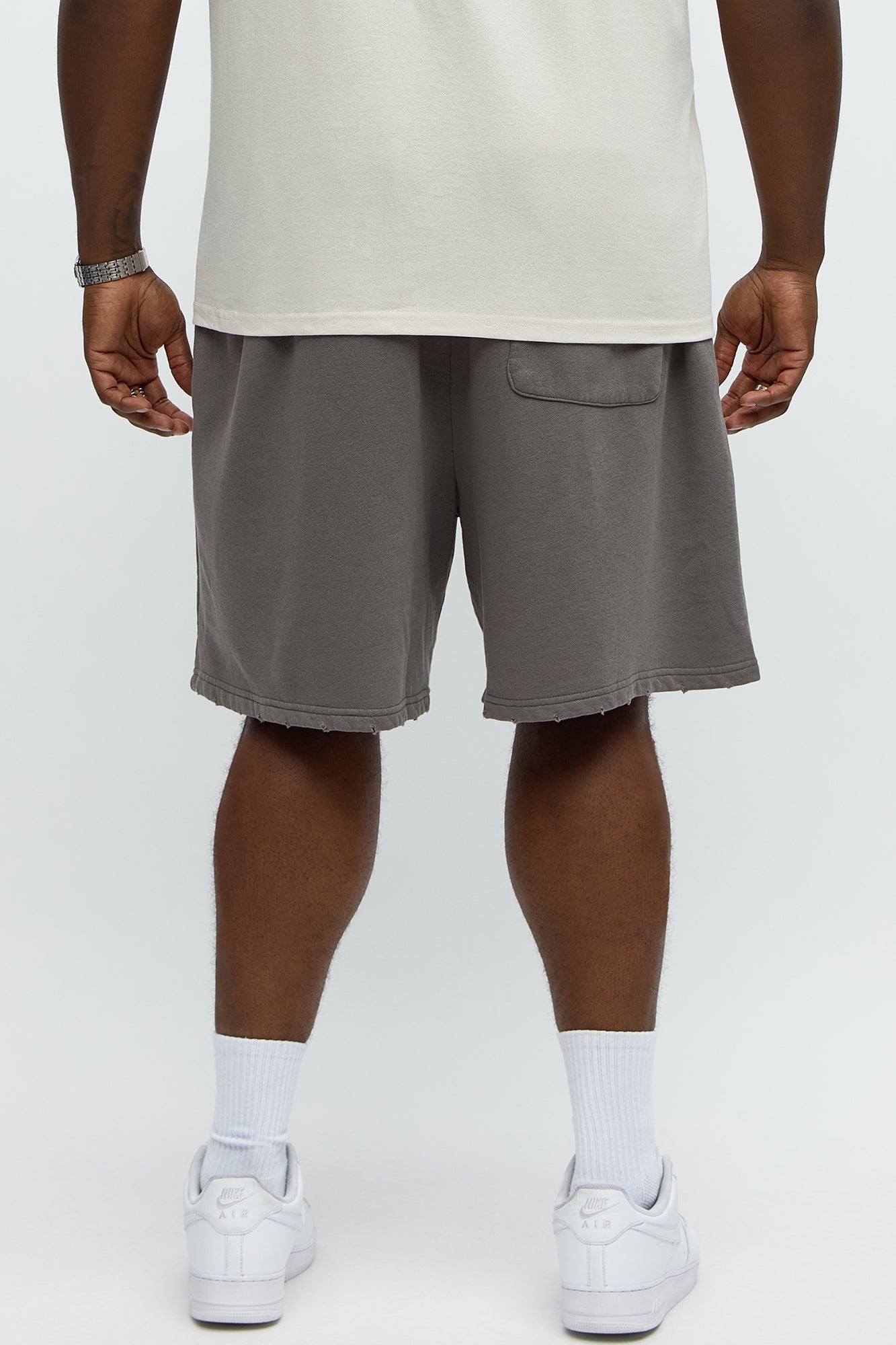 Tyson Dont Fade Relaxed Shorts - Grey