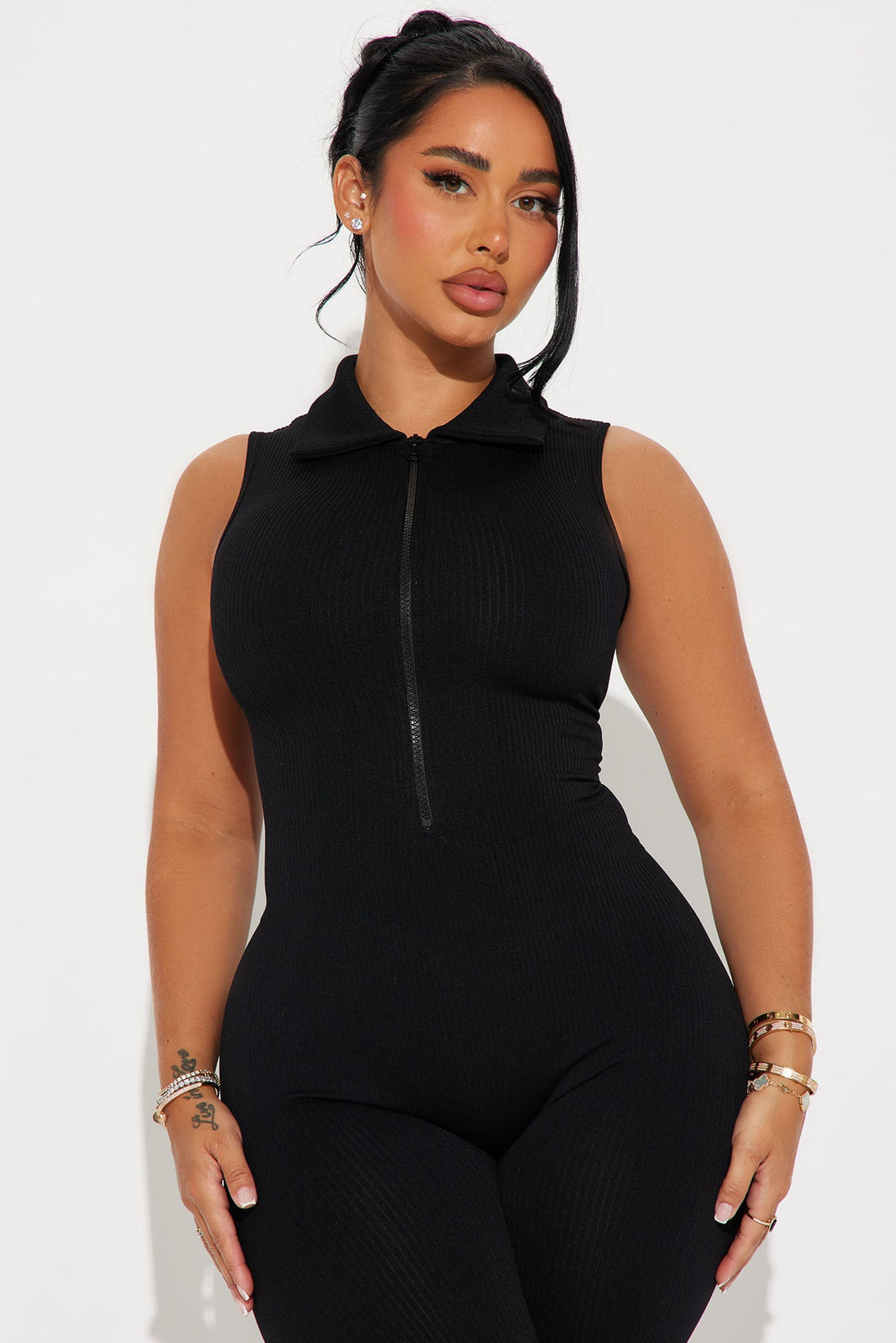 Brynne Seamless Jumpsuit - Black