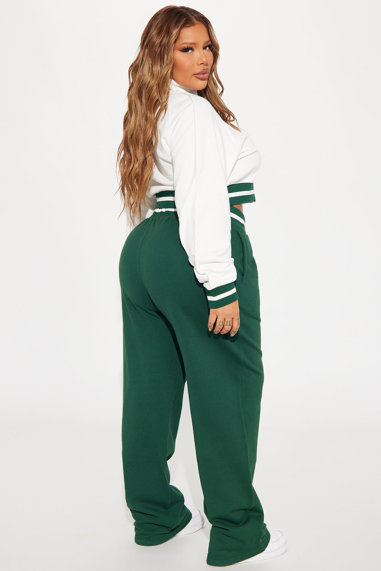 Tennis Club Track Pant Set - Hunter