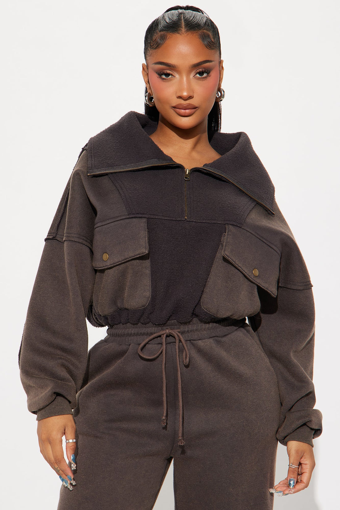 My Turn Jumpsuit - Charcoal