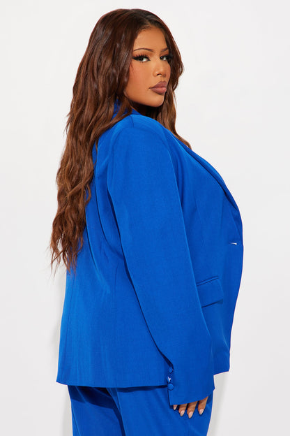 Breaking Even Blazer - Royal
