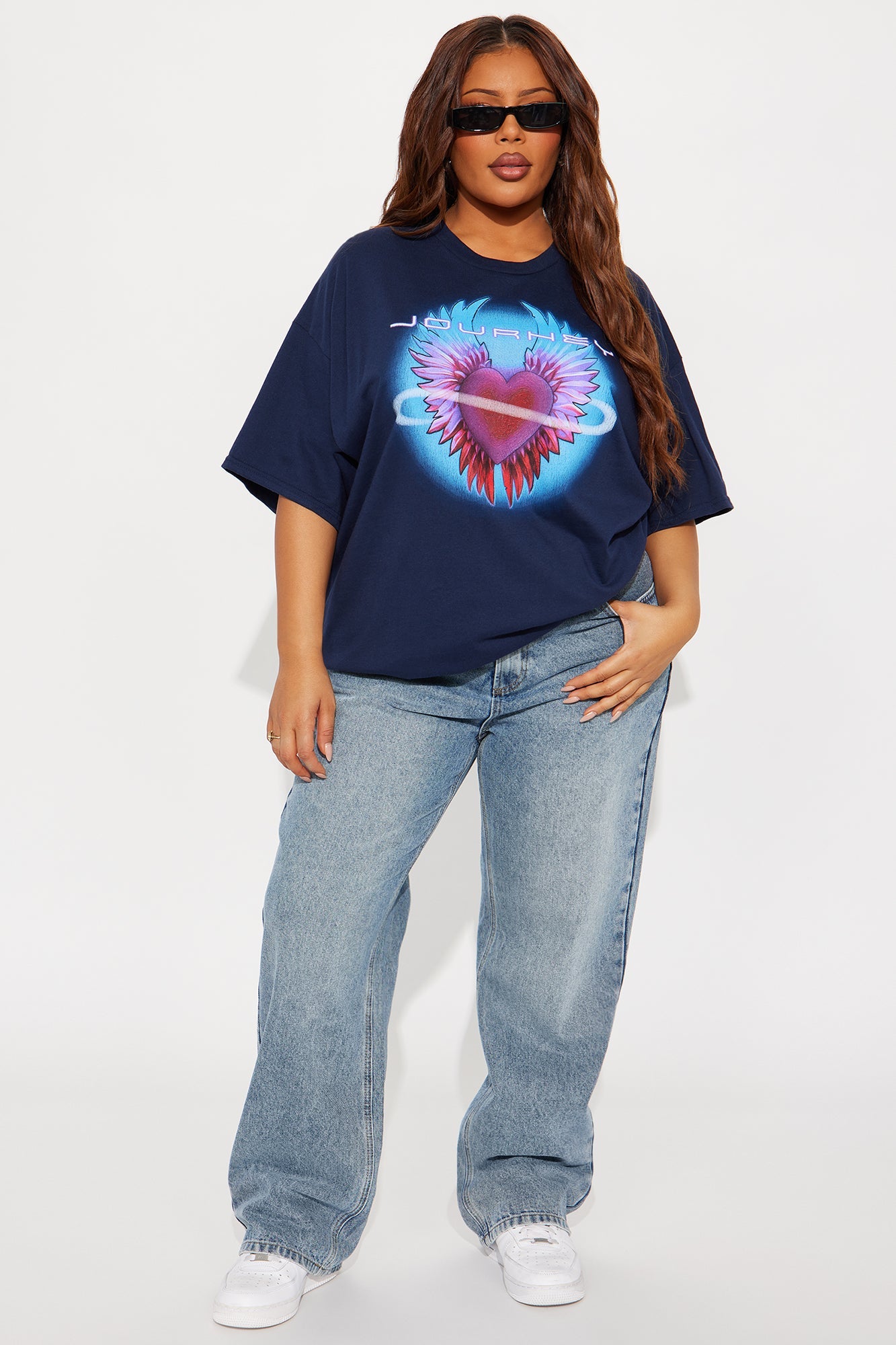 Journey World Tour Tee - Navy
