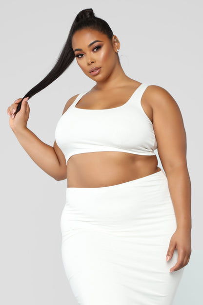 Anything But Square Tank - White