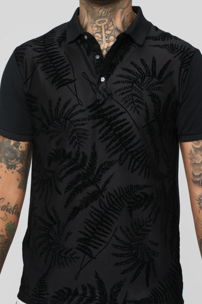 Breezy Short Sleeve Polo - Black