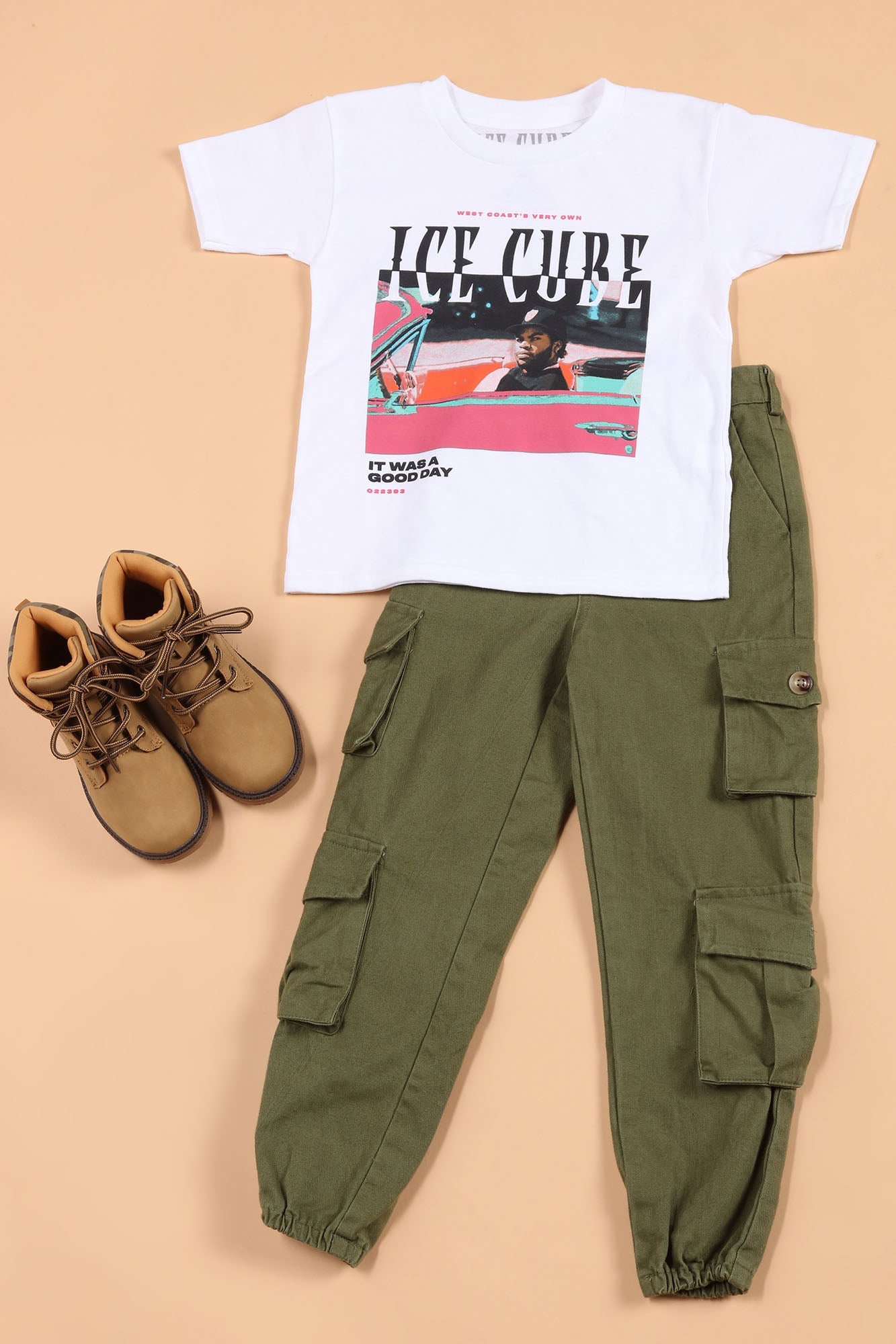 Mini Ice Cube It Was A Good Day Tee - White
