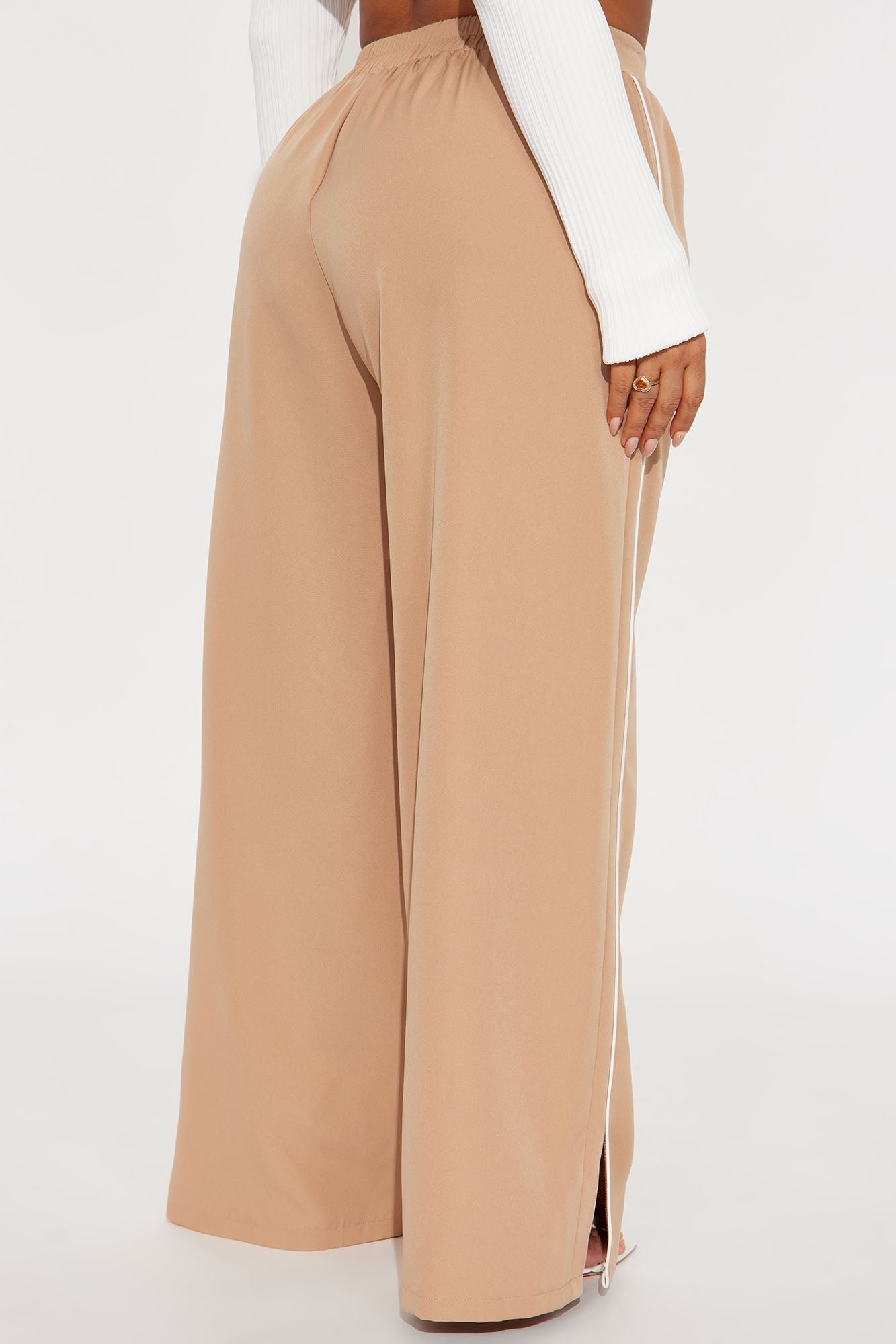 High Investment Track Trouser Pant - Khaki