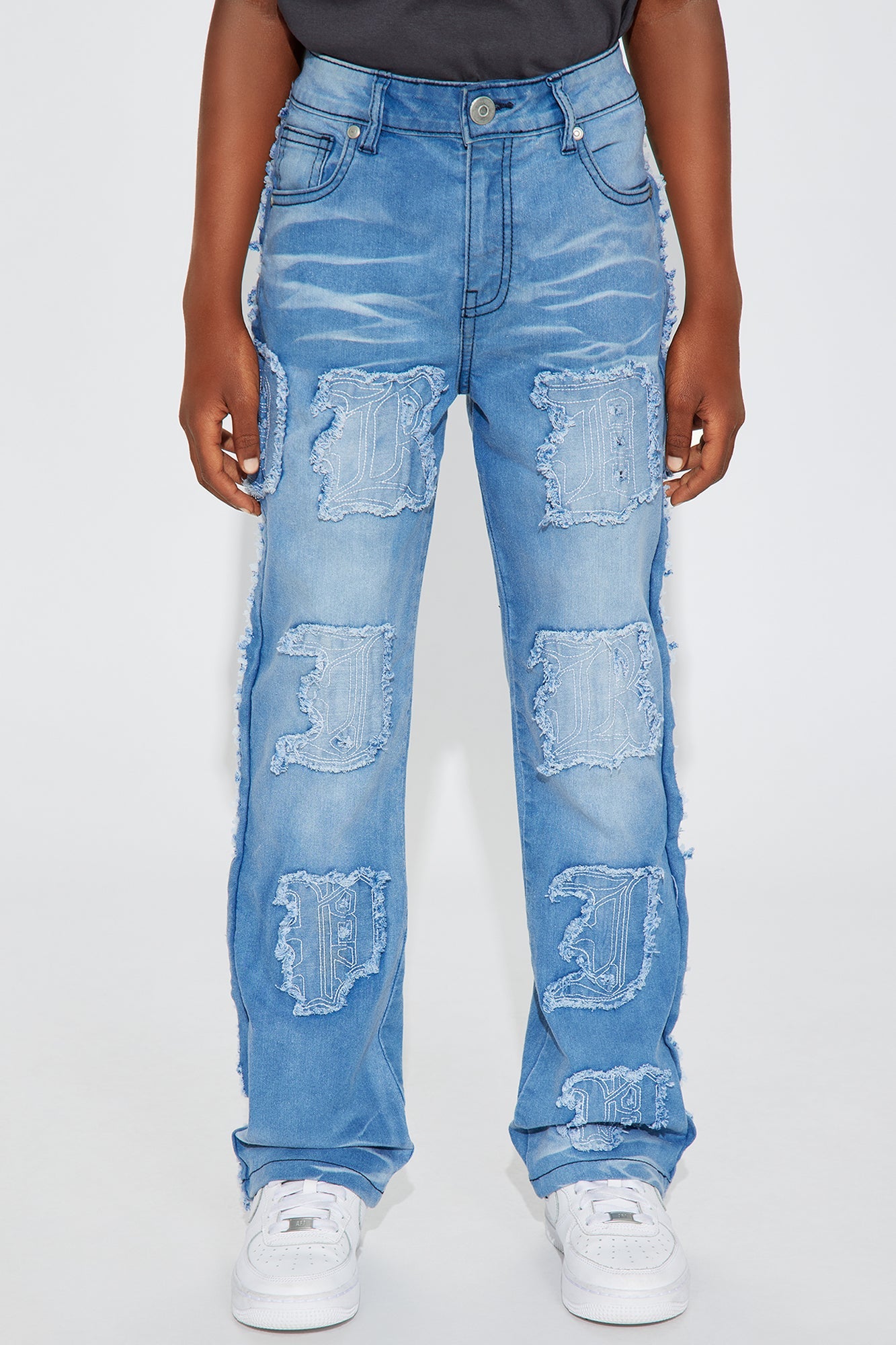 Mini Drip Is Forever Jeans - Light Blue
