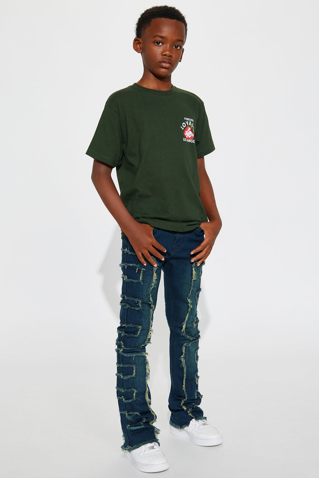Mini So Clean Stacked Denim Jeans - Vintage Wash