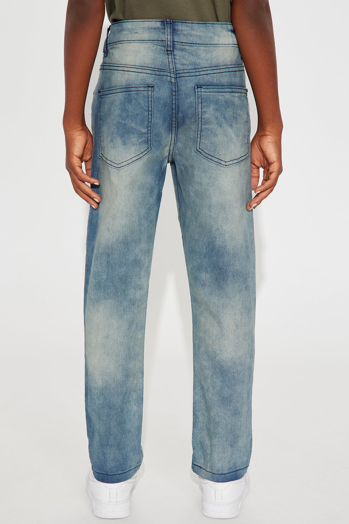 Mini Always Got That Drip Jeans - Blue Wash