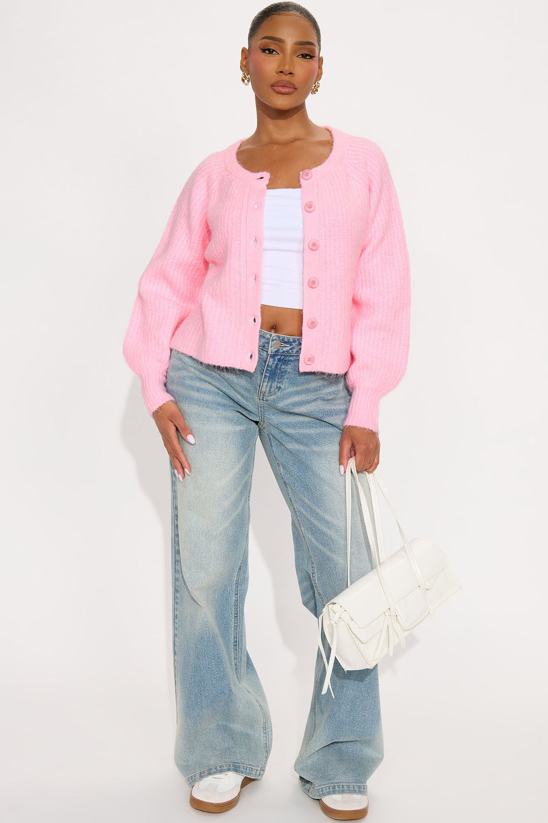 Weekend Getaway Cardigan - Pink