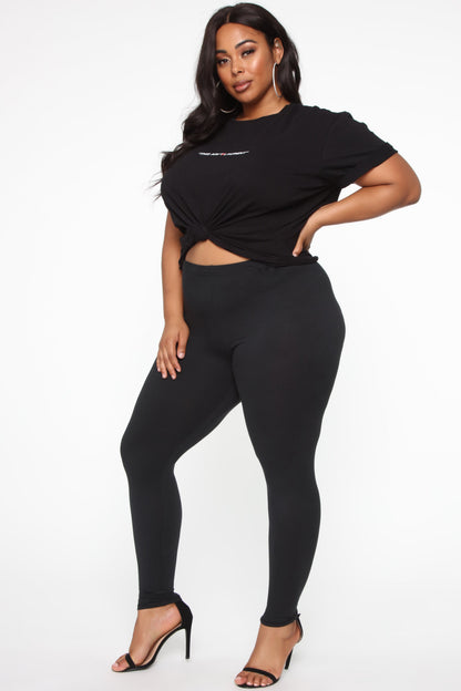 My Number One Leggings - Black
