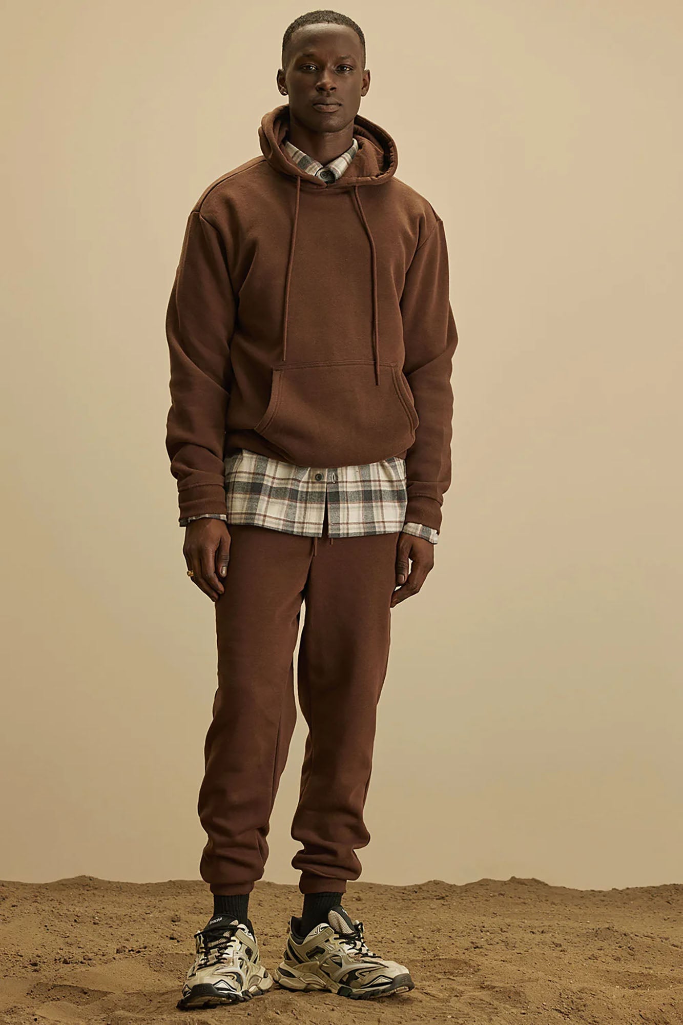 Tyson Hoodie - Chocolate