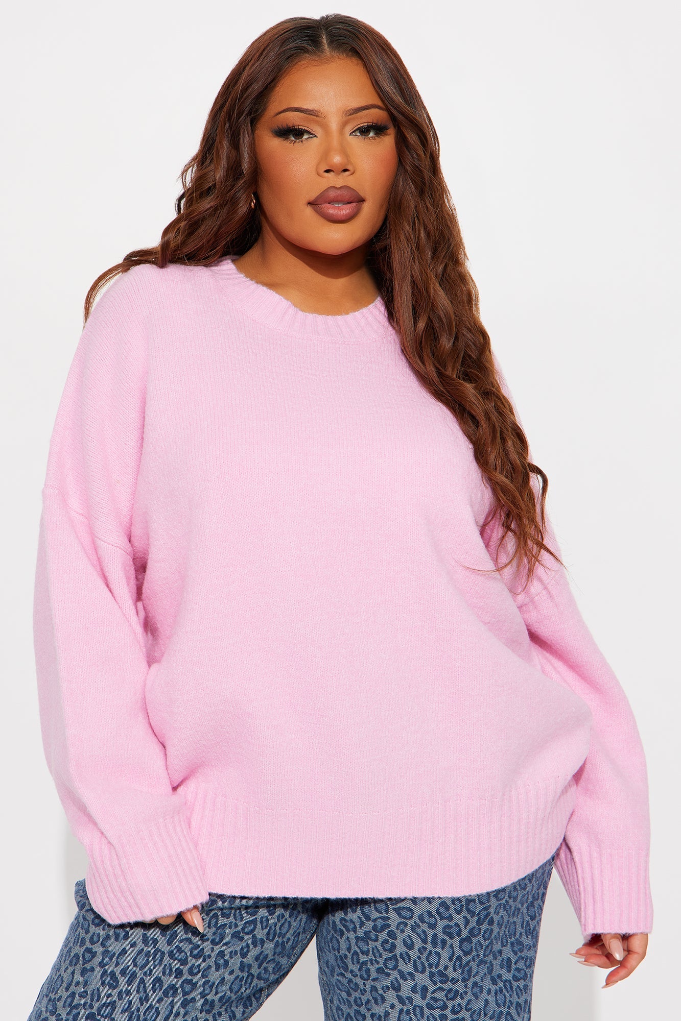 On Wednesdays Pullover Sweater - Pink