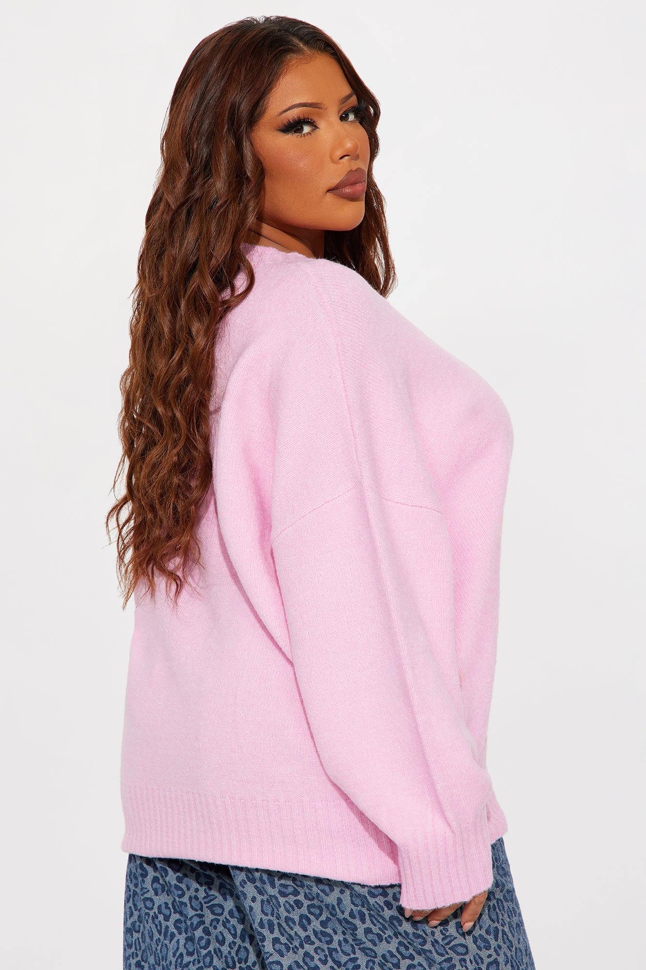 On Wednesdays Pullover Sweater - Pink