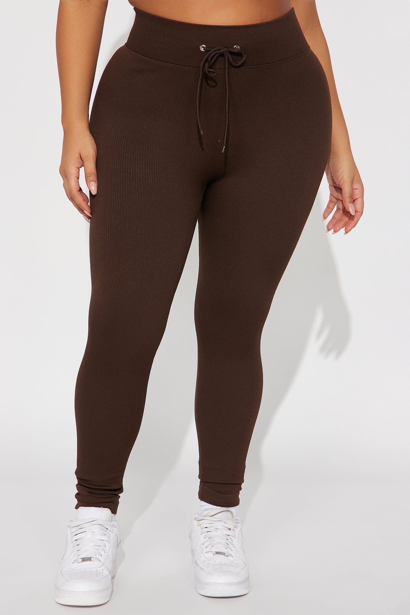 Feel The Burn Active Legging - Chocolate