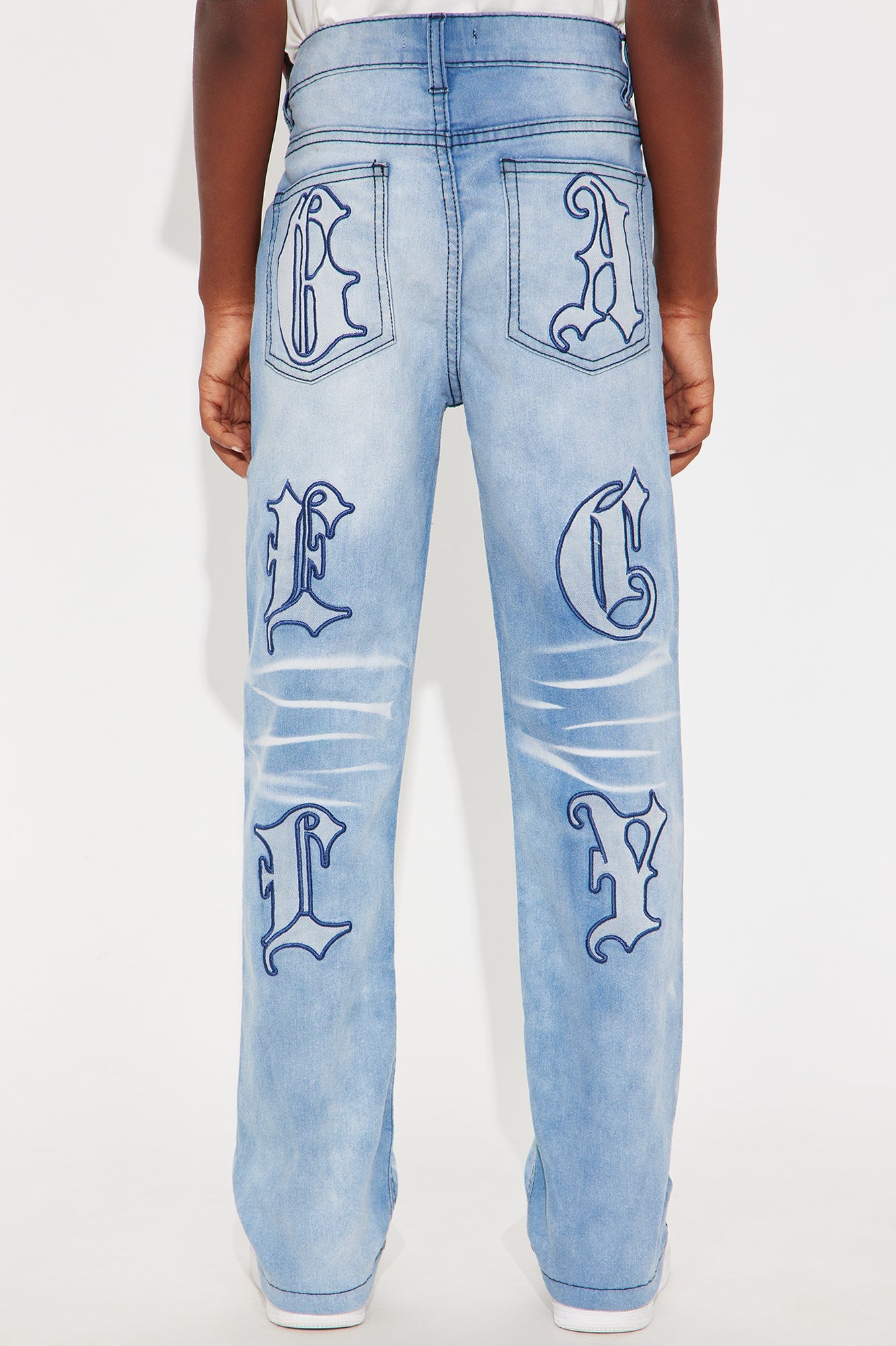 Mini Living My Legacy Jeans - Light Blue Wash