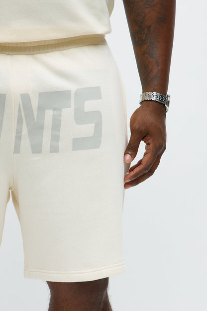 Big Saints Sweatshort - Cream