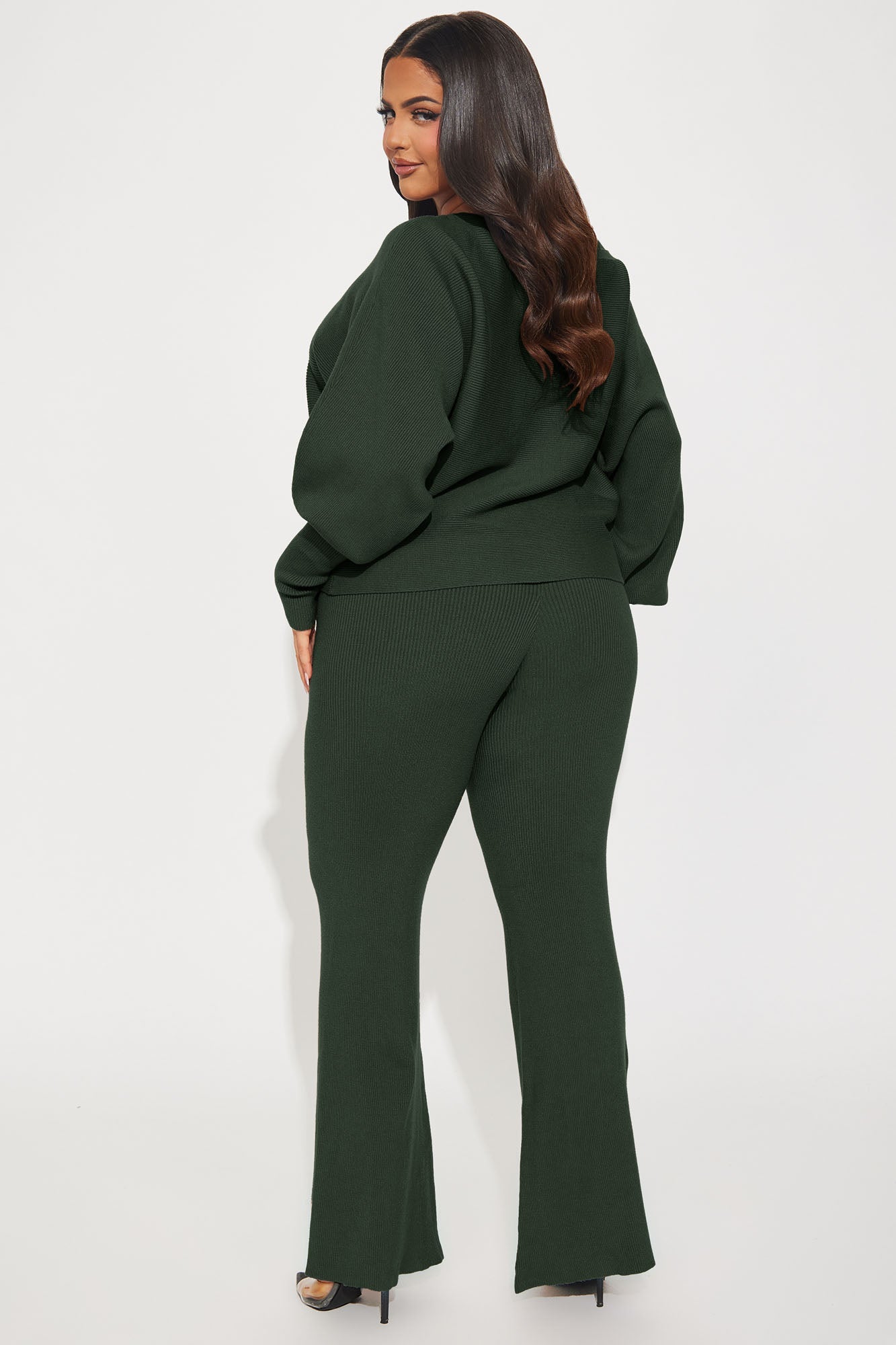 Elise Sweater Pant Set - Hunter