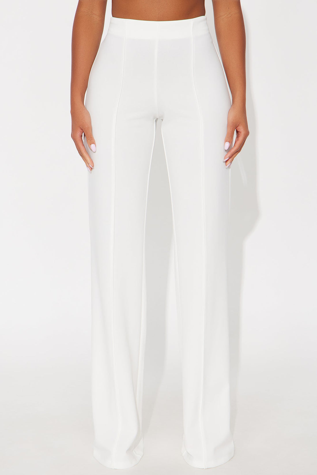 Tall Victoria High Waisted Dress Pants - Ivory