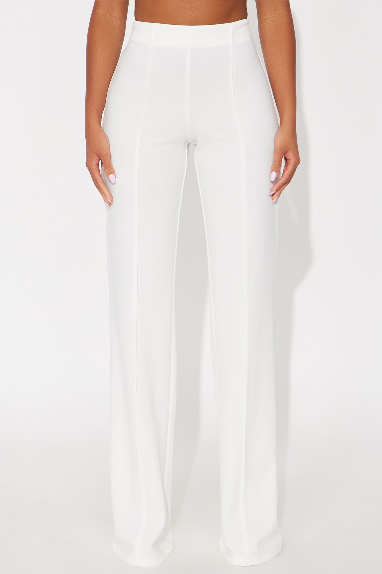 Tall Victoria High Waisted Dress Pants - Ivory