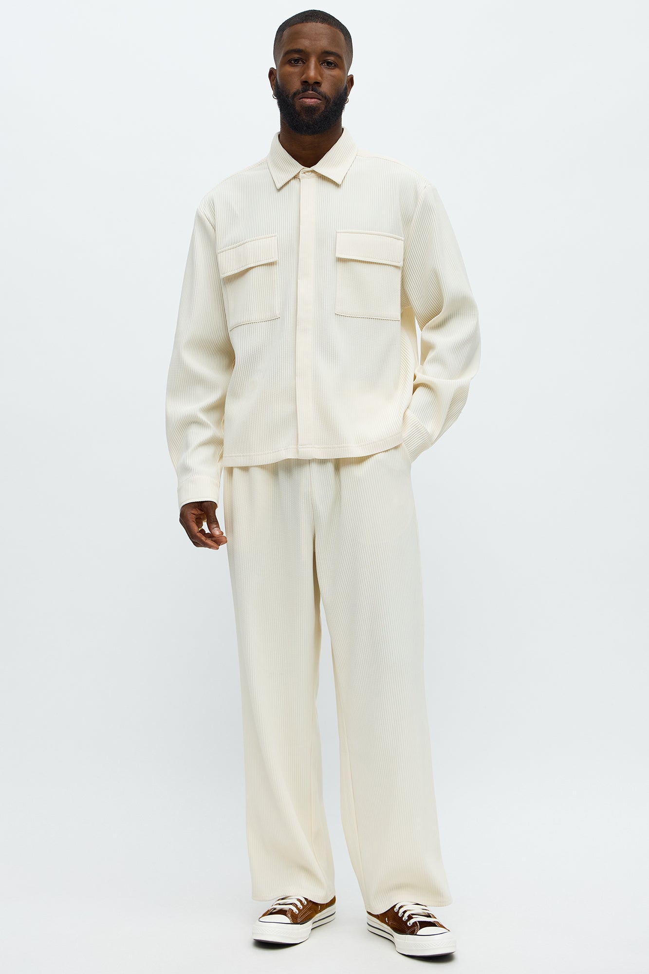 Show Up Relaxed Pant - Off White