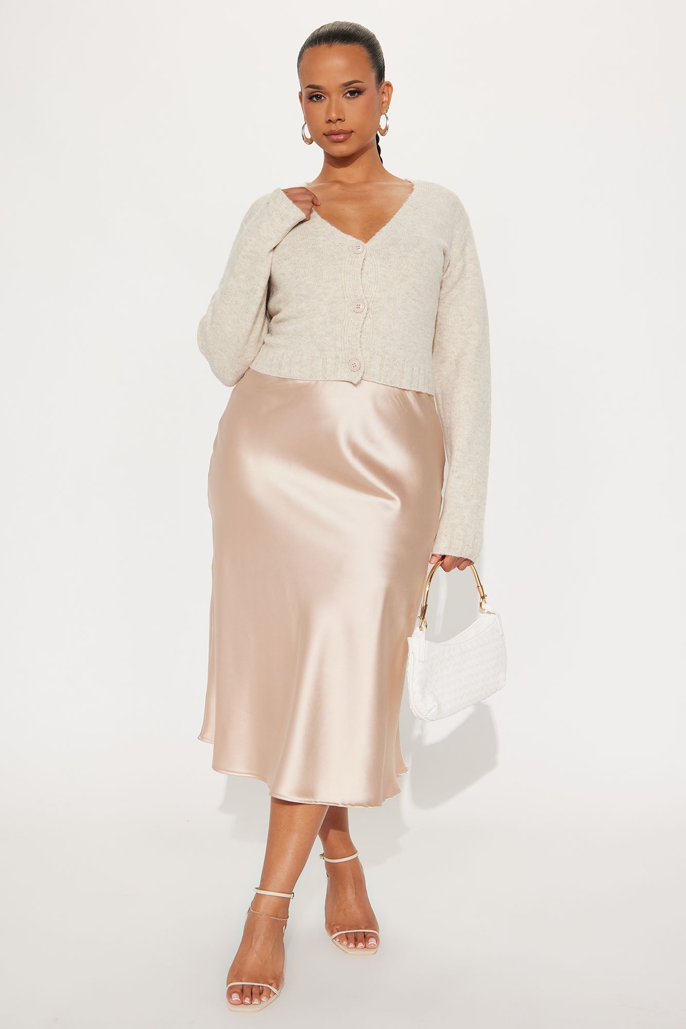 Warm Me Up Cardigan - Taupe