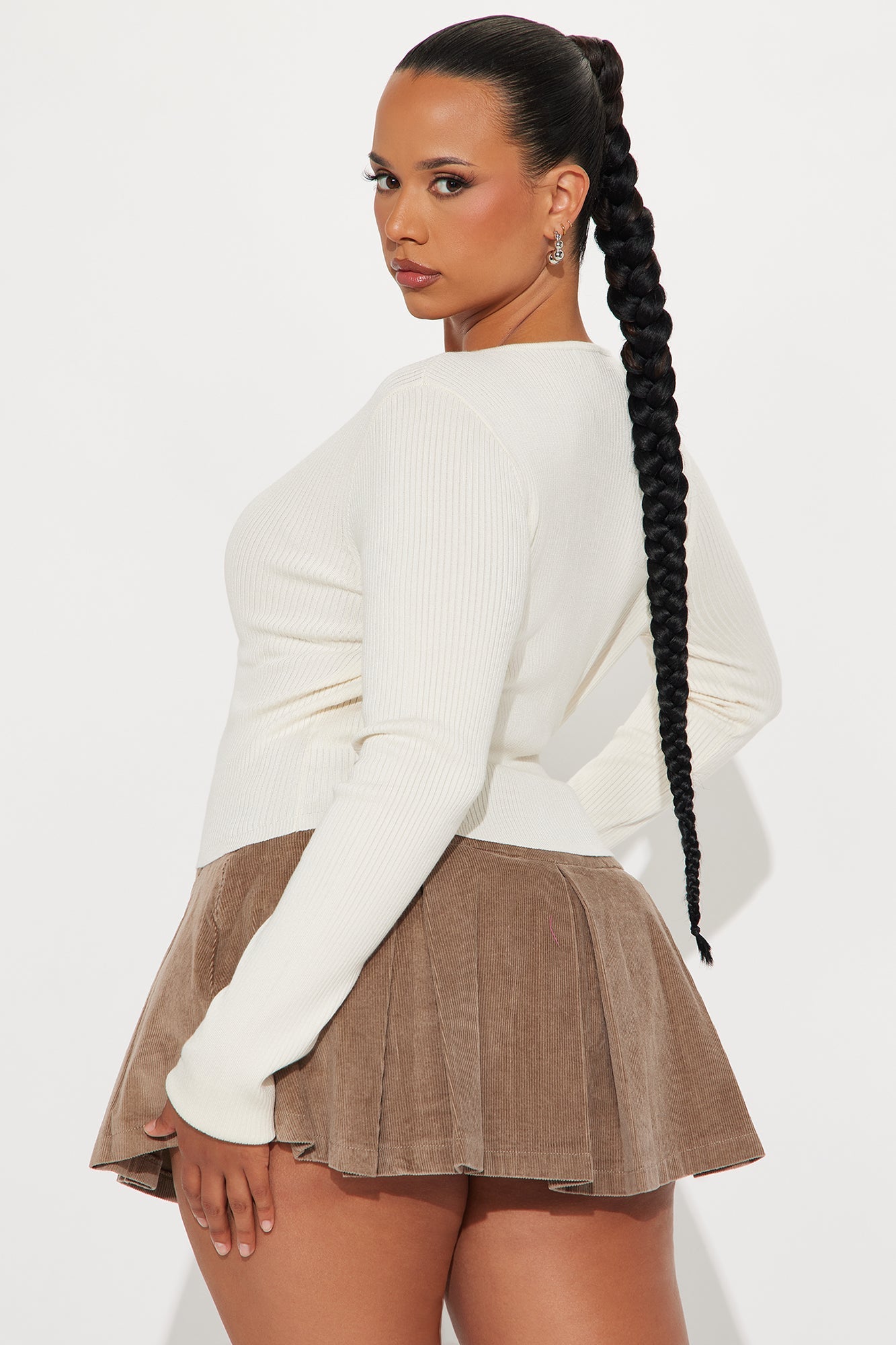 Make Things Right Cardigan - Cream