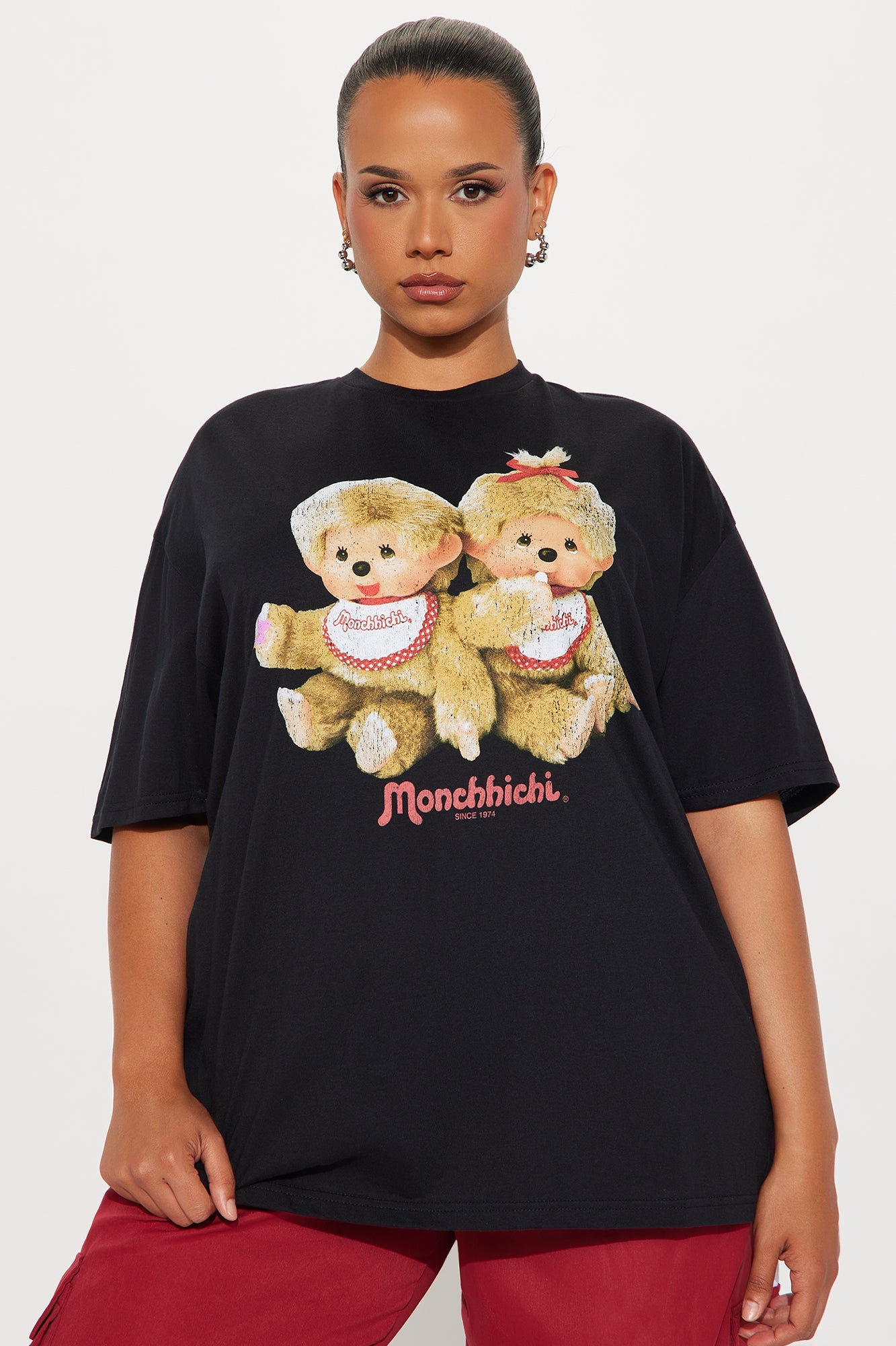 Monchhichi Tee - Black