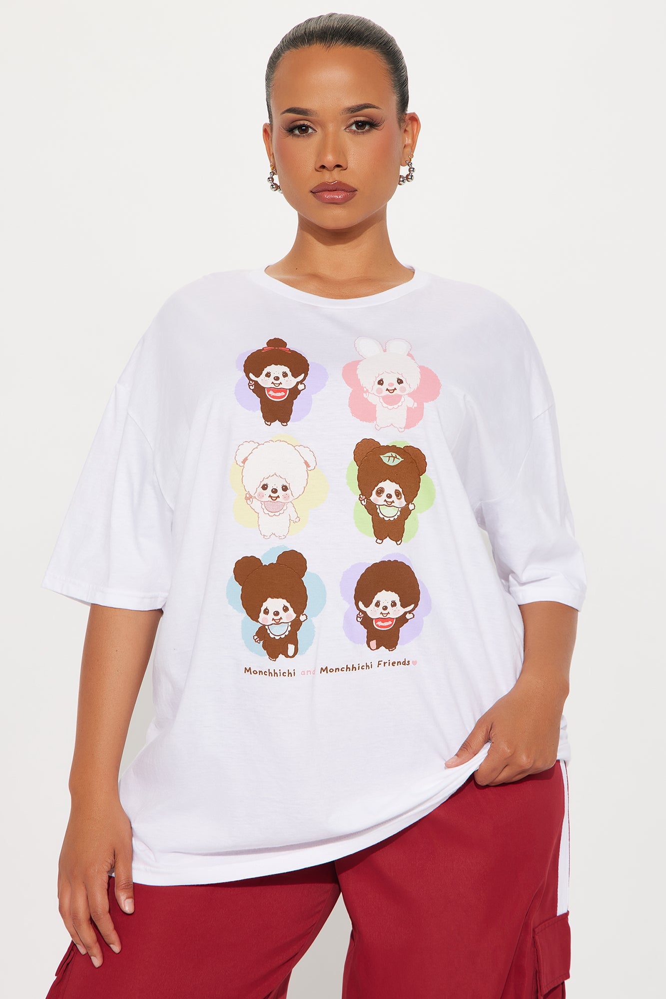 Monchhichi Friends Tee - White