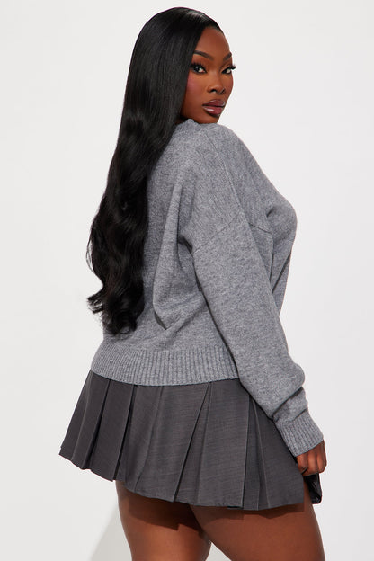 The Everyday Sweater - Charcoal