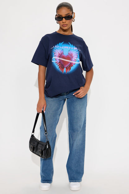 Journey World Tour Tee - Navy
