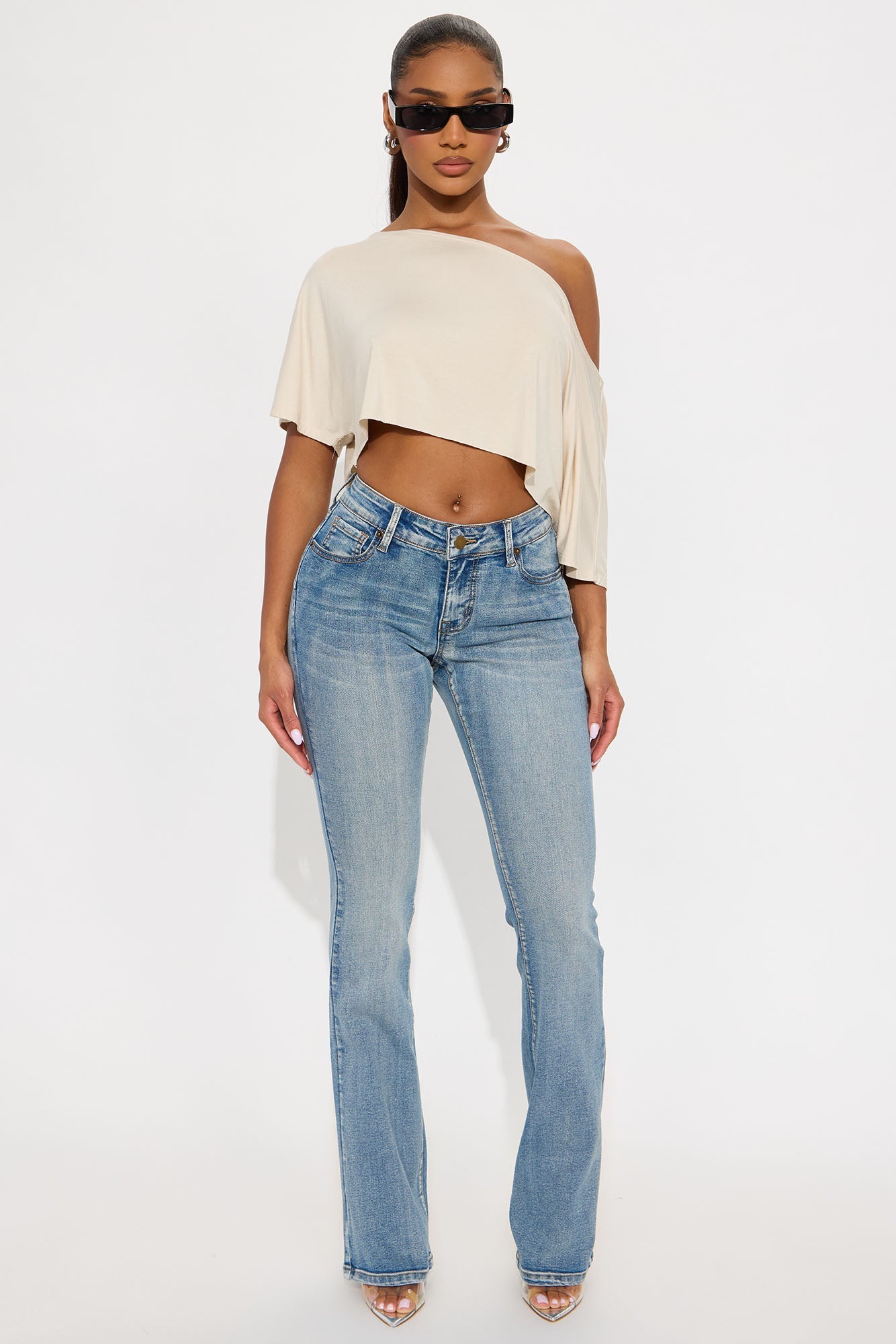 Gemma Low Rise Sculpting Stretch Bootcut Jeans - Vintage Wash