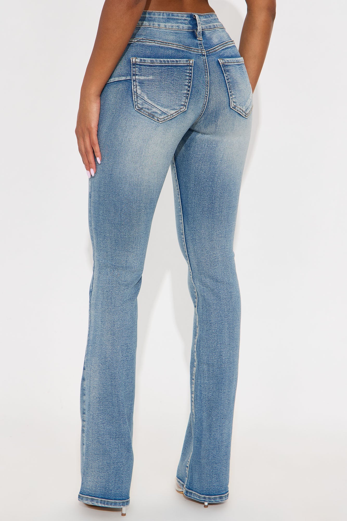 Gemma Low Rise Sculpting Stretch Bootcut Jeans - Vintage Wash