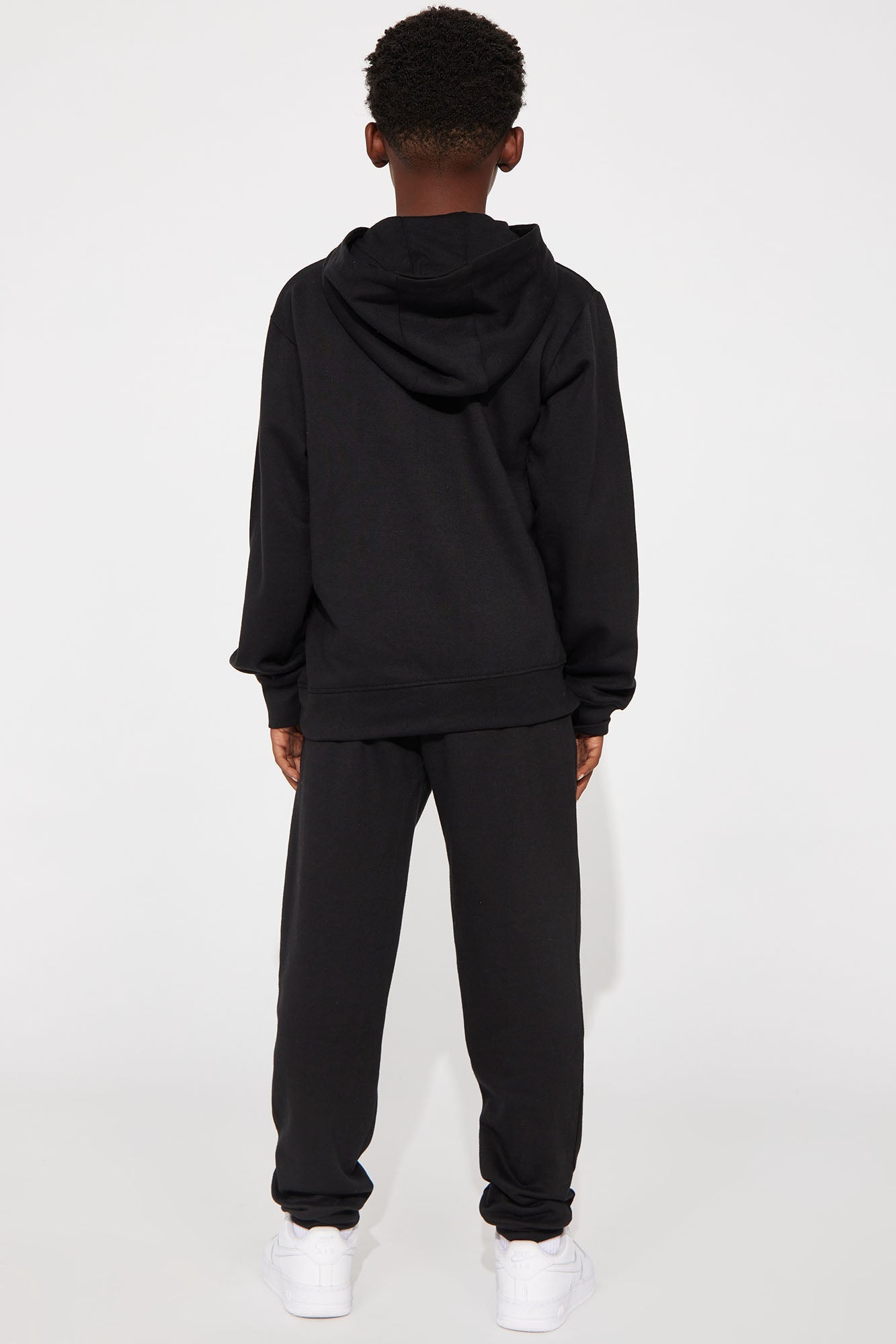 Mini Be Different Jogger Set - Black