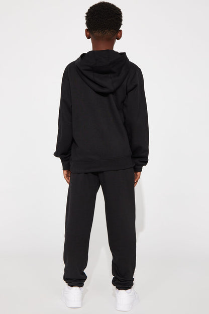Mini Be Different Jogger Set - Black