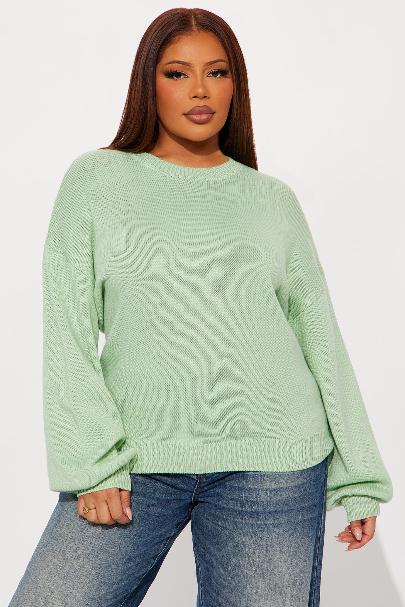 Autumn Feels Sweater - Sage