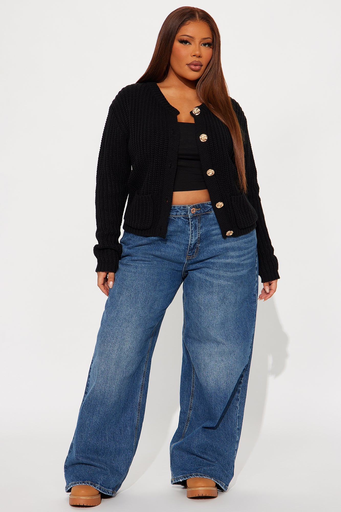 Bring Me Hot Cocoa Cardigan - Black