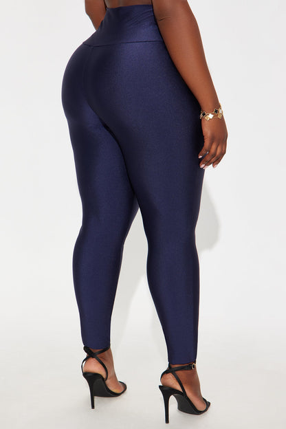 Brianne High Rise Leggings - Navy