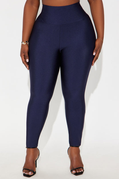 Brianne High Rise Leggings - Navy