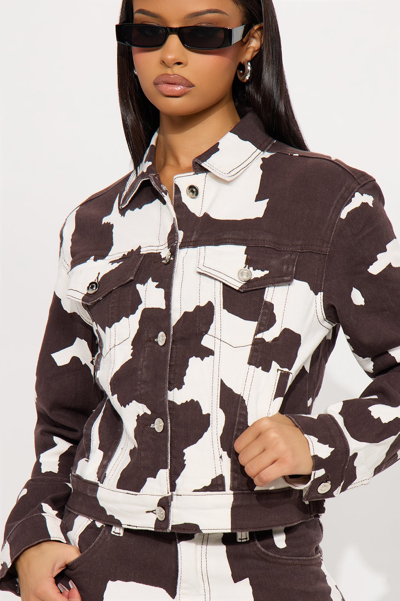 Montana Denim Jacket - Brown/combo