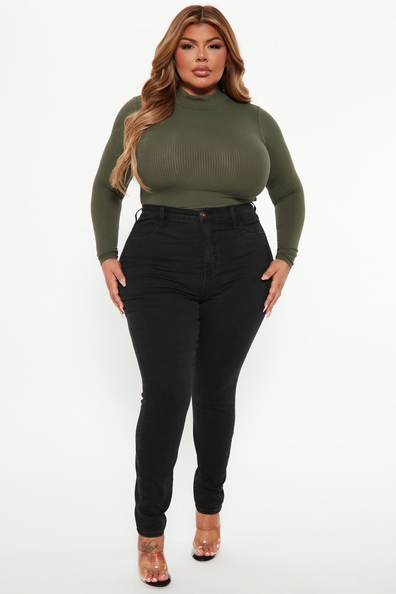 Dana Bodysuit - Olive